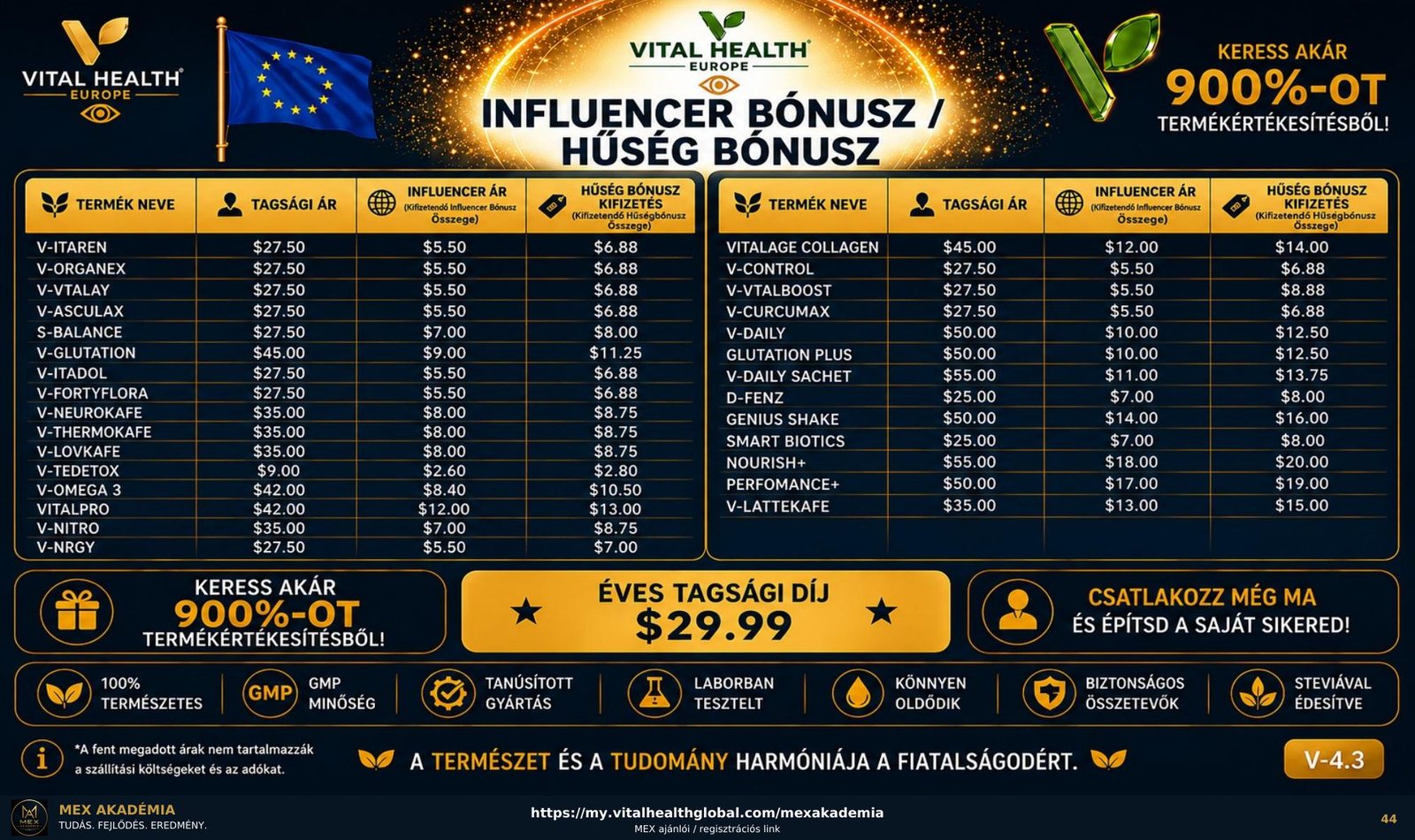 Vital Health üzleti lehetőség